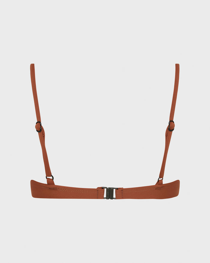 Bondi Born Aurelie Bikini Top - Copper (Singuleur®)
