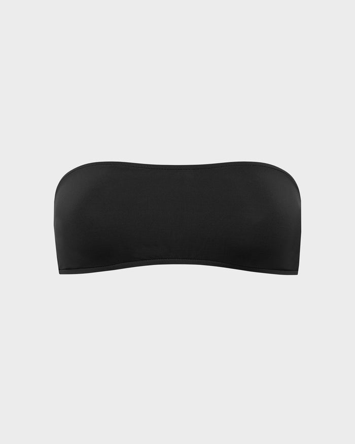 Bondi Born Bessie Bikini Top - Black (Singuleur®)