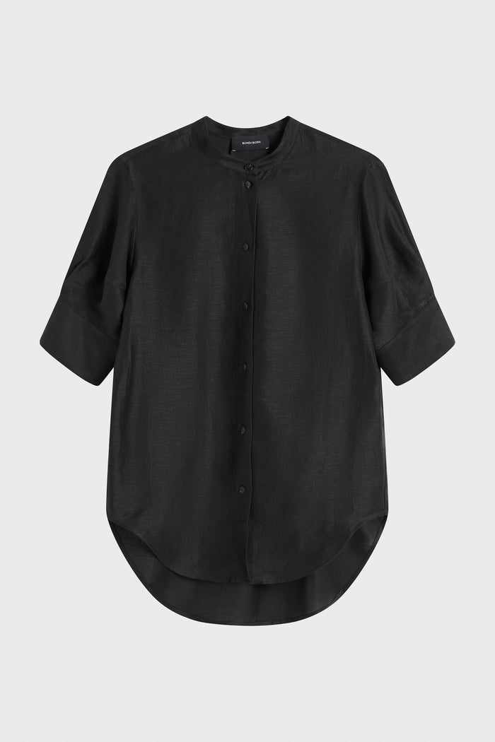 Bondi Born Bormio Short Sleeve Shirt - Black
