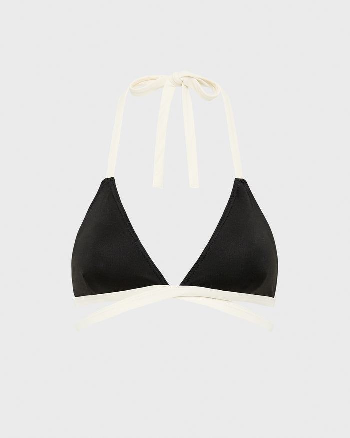 Bondi Born Cady Bikini Top - Black (Embodee™)