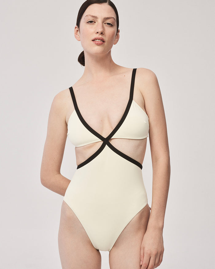 Bondi Born Caitlin One Piece - Porcelain (Embodee™)