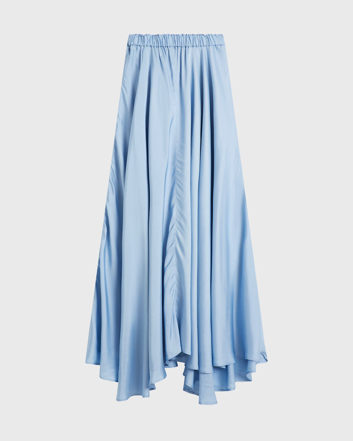 Bondi Born Como Maxi Skirt - Sky Blue