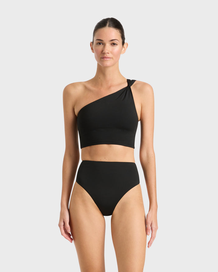 bondi born Cori Bikini Top - Black (Embodee™)