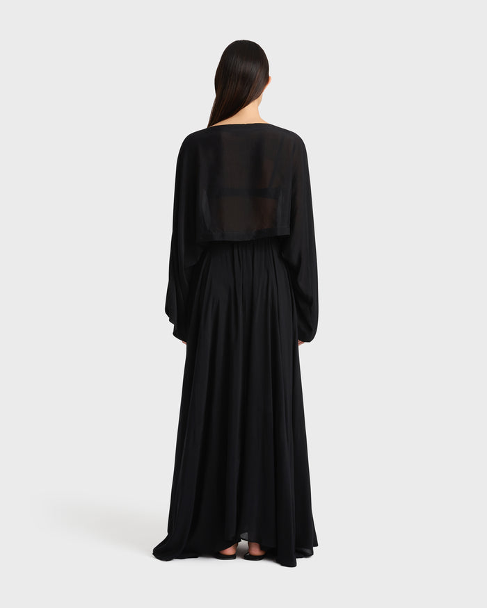 Bondi Born Cremona Kimono Top - Black