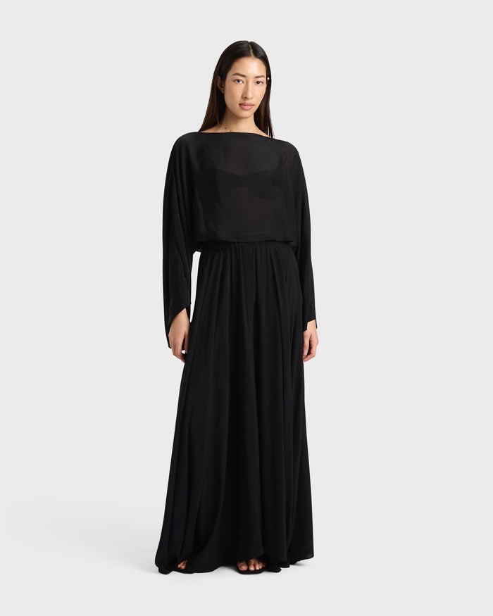 bondi born Cremona Maxi Skirt - Black