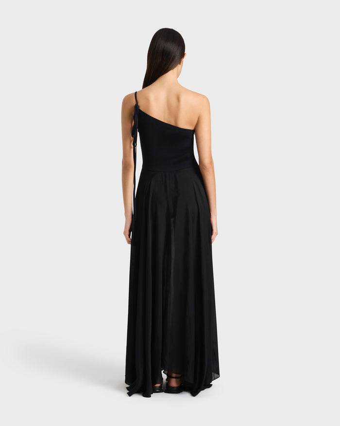Bondi Born Cremona One Shoulder Dress - Black