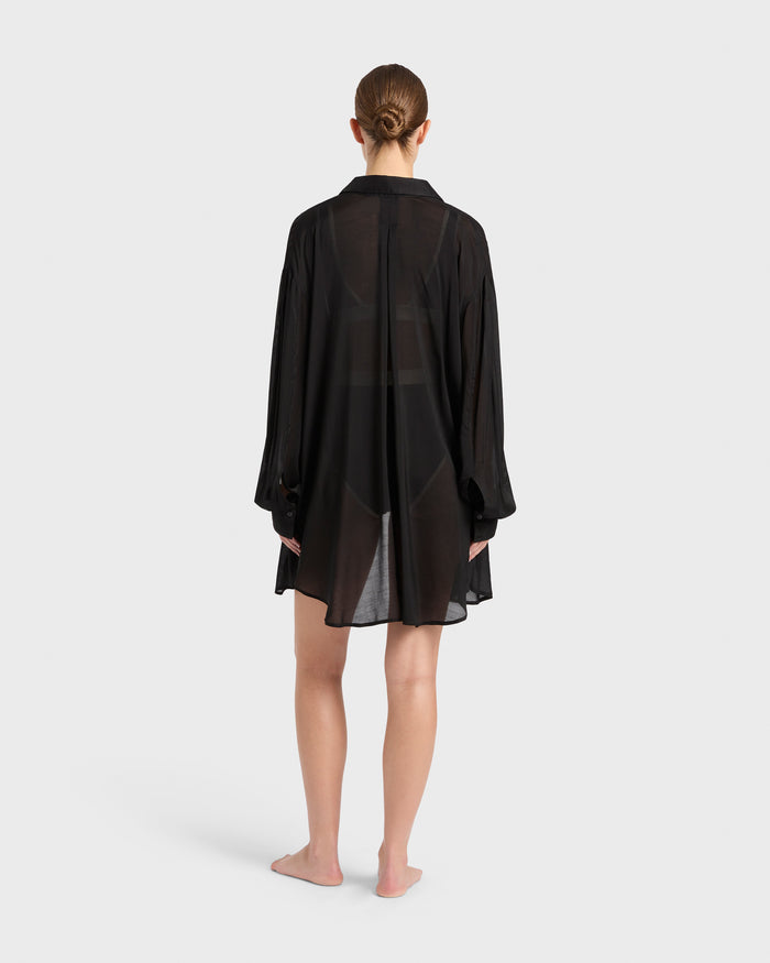 Bondi Born Cremona Oversized Shirt - Black