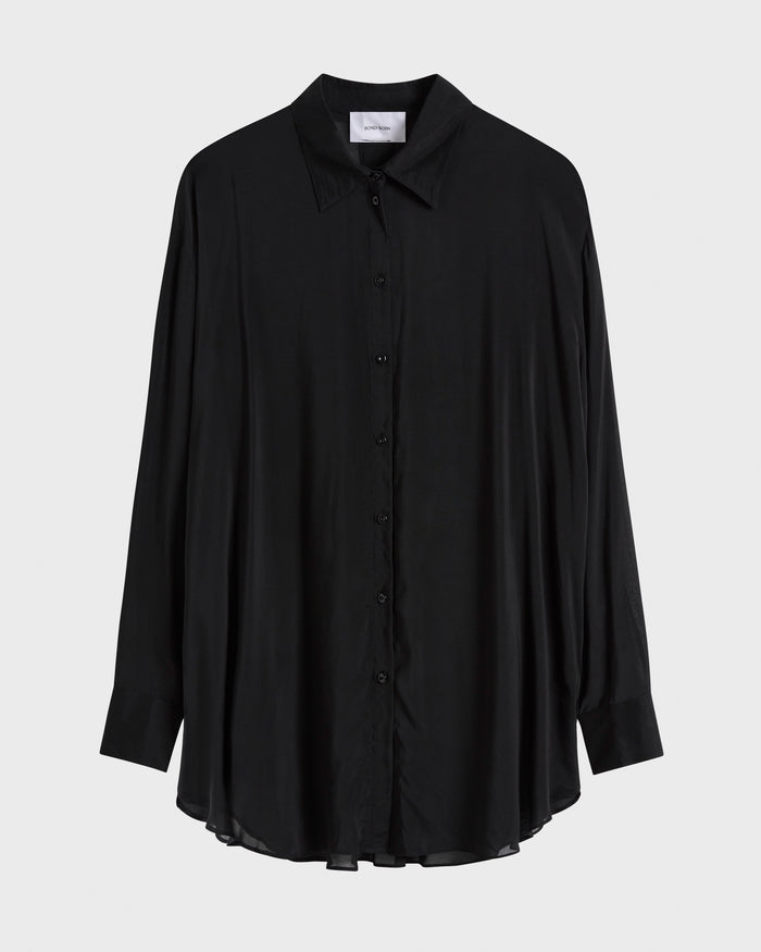 Bondi Born Cremona Oversized Shirt - Black