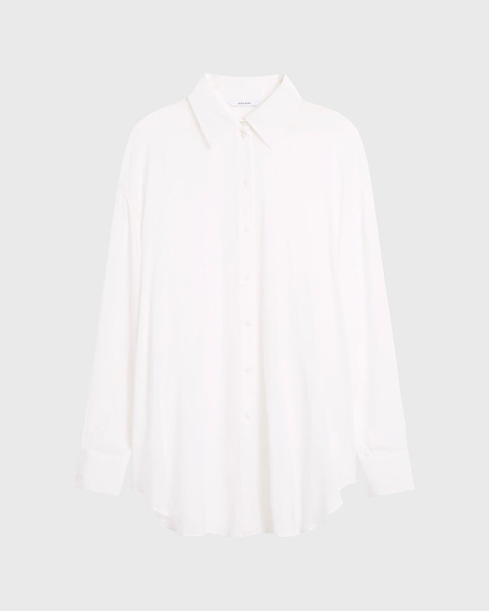 Bondi Born Cremona Oversized Shirt - White