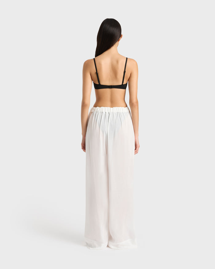 Bondi Born Cremona Sheer Pant - White