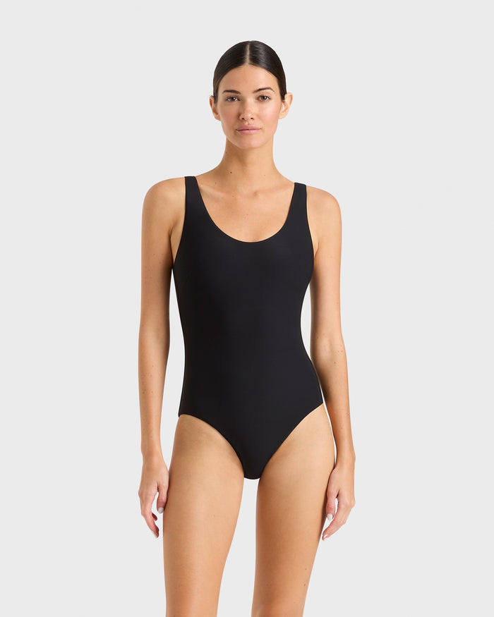 bondi born Dallas One Piece - Black (Sculpteur®)
