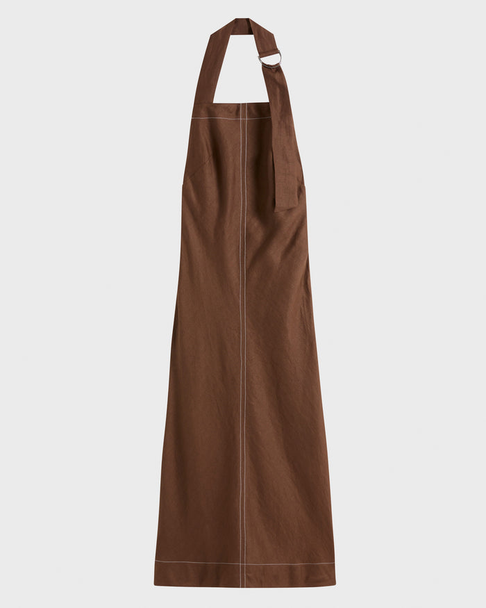 Bondi Born Delphi Bias Maxi Dress - Cocoa