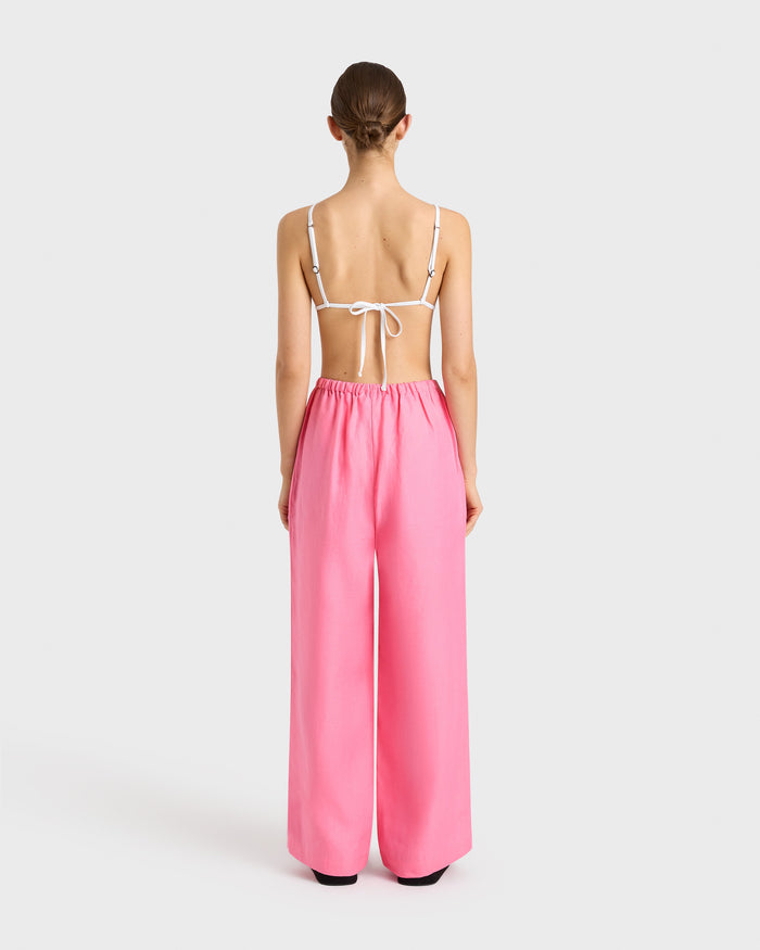 Bondi Born Delphi Drawstring Pant - Rose
