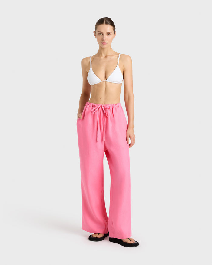 bondi born Delphi Drawstring Pant - Rose