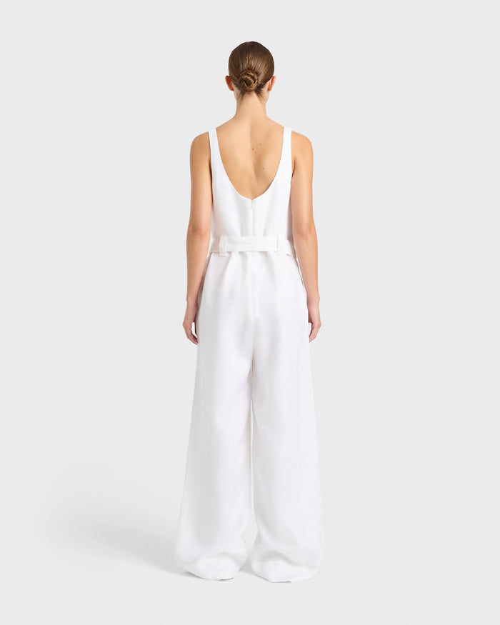 Bondi Born Delphi Jumpsuit - White
