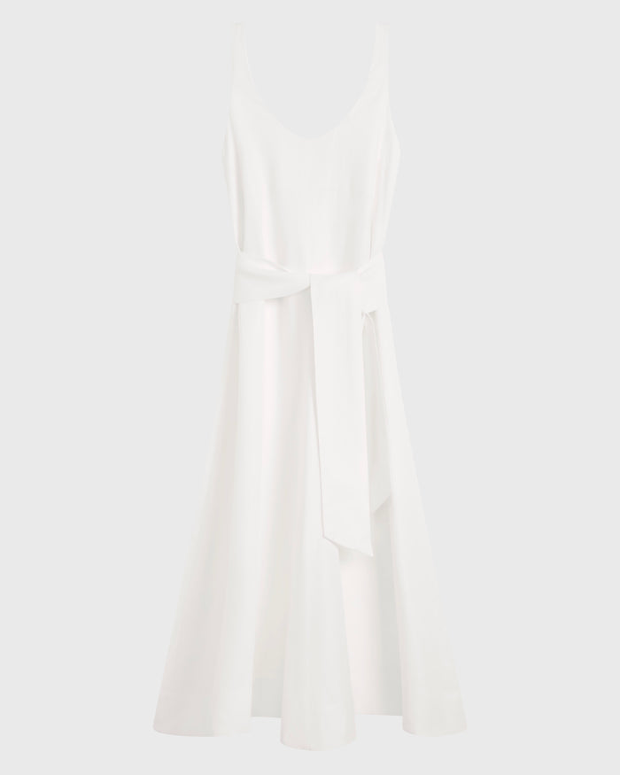 Bondi Born Delphi Scoop Neck Maxi Dress - White