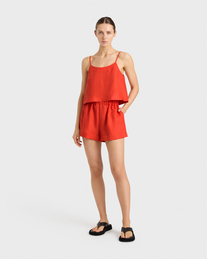 bondi born Delphi Universal Cami - Scarlet