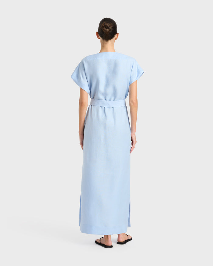 Bondi Born Delphi Universal Tunic Dress - Sky
