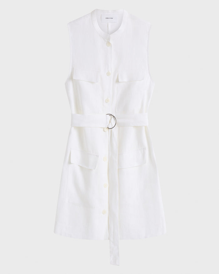 Bondi Born Delphi Utility Dress - White