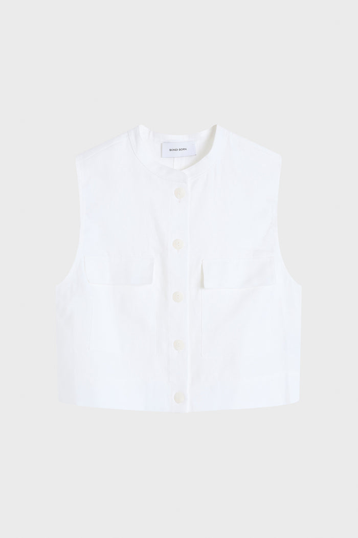 Bondi Born Delphi Utility Top - White