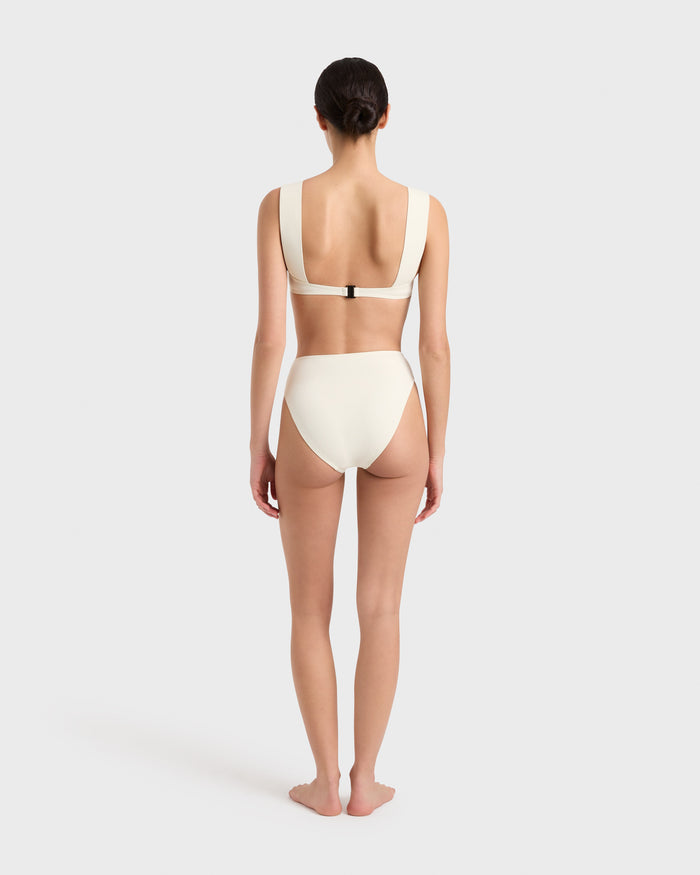 Bondi Born Elle Bikini Top - Pearl (Sculpteur®)