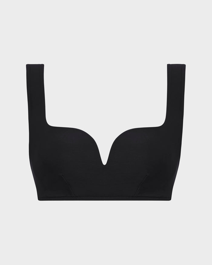 Bondi Born Ellie Bikini Top - Black (Sculpteur®)