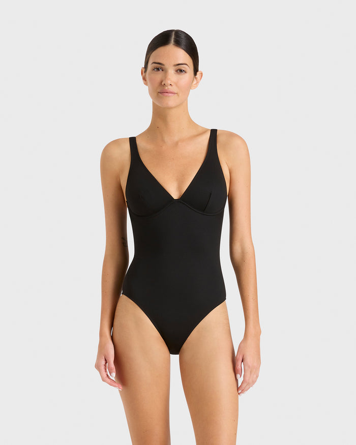 bondi born Emmanuelle One Piece - Black (Singuleur®)