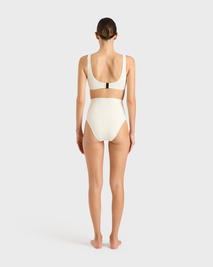 Bondi Born Faith Bikini Bottom - Pearl (Sculpteur®)