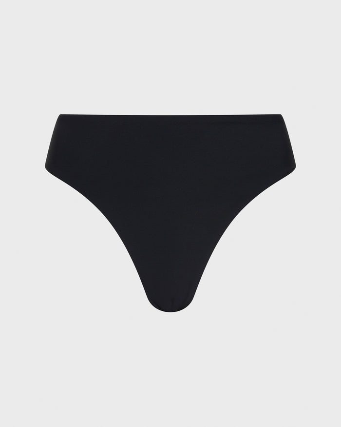 Bondi Born Fern Bikini Bottom - Black (Sculpteur®)