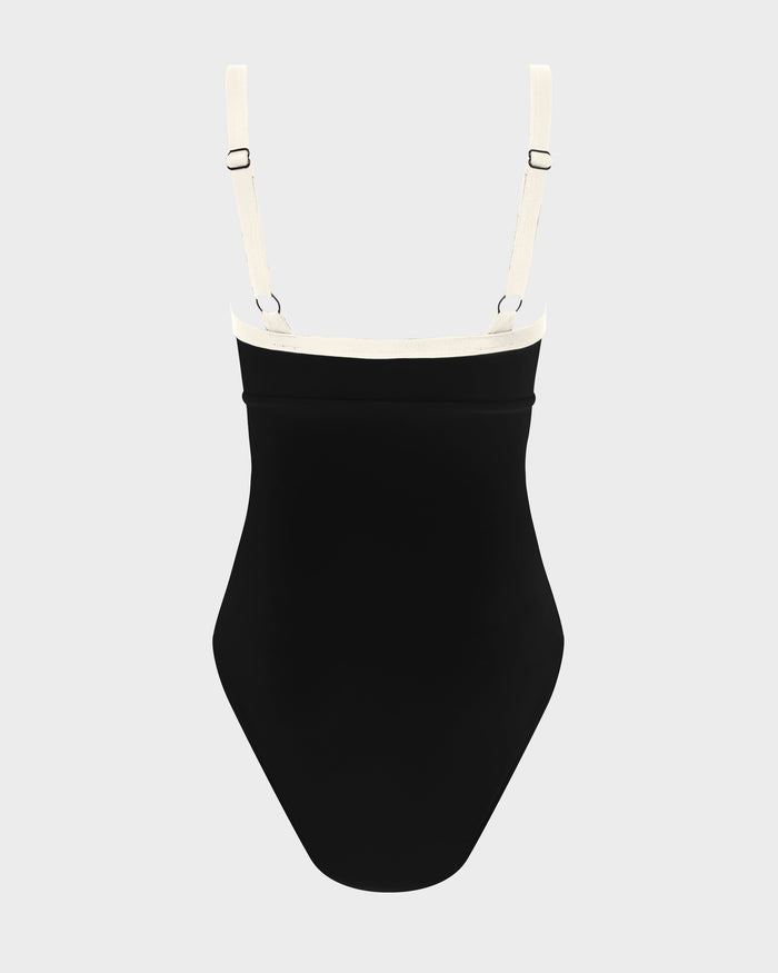 Bondi Born Hana One Piece - Black & Pearl (Sculpteur®)