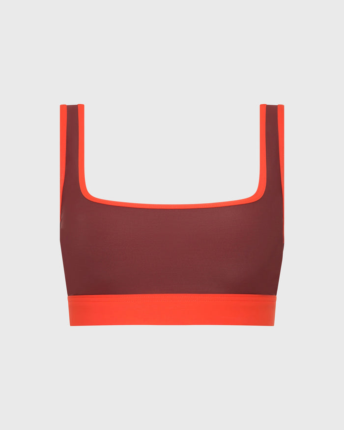 Bondi Born Hayden Bikini Top - Ruby (Sculpteur®)
