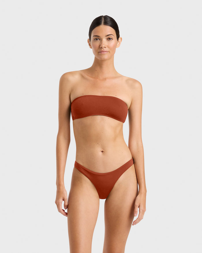 bondi born Ivy Bikini Bottom - Copper (Singuleur®)