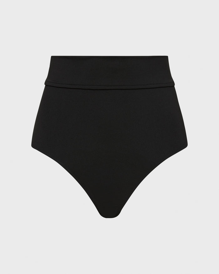 Bondi Born Joan Bikini Bottom - Black (Singuleur®)