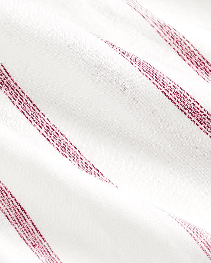 Bondi Born Kiama Mini Dress - Red Stripe