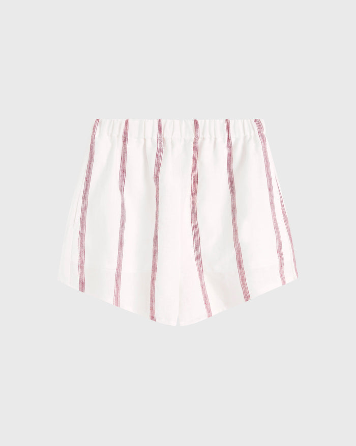 Bondi Born Kiama Shorts - Red Stripe
