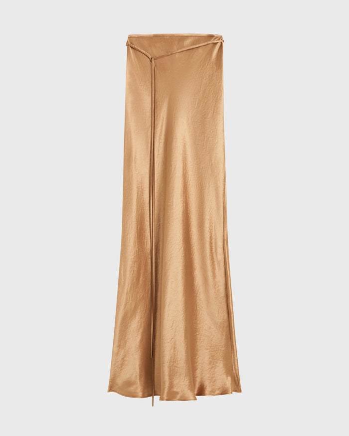 Bondi Born Kobe Bias Maxi Skirt - Honey