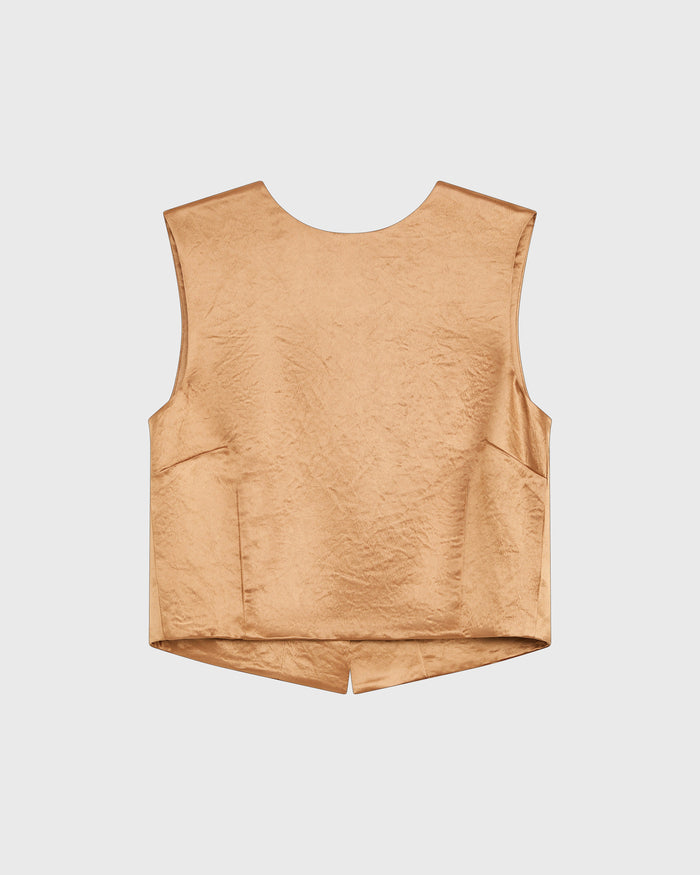 Bondi Born Kobe Button Back Bodice - Honey