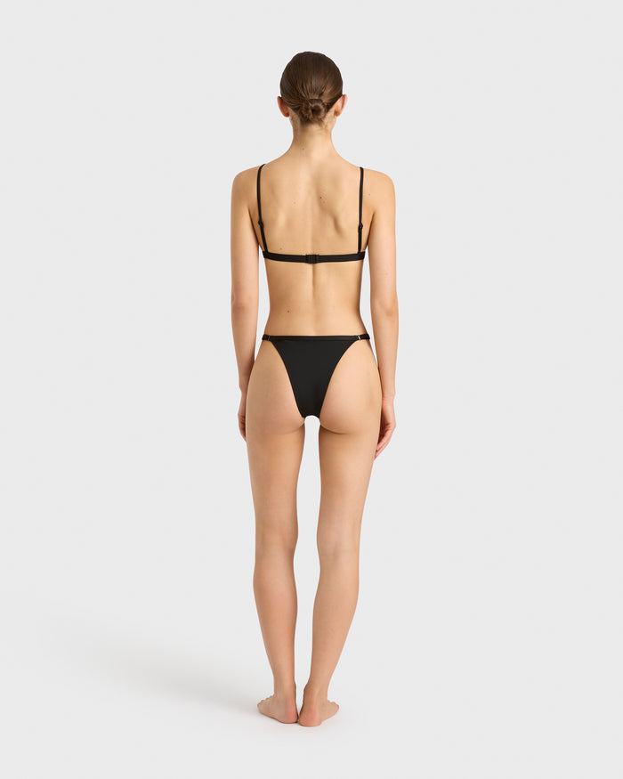 Bondi Born Lana Bikini Top - Black (Embodee™)