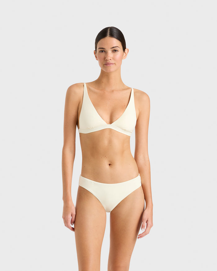 bondi born Lana Bikini Top - Porcelain (Embodee™)
