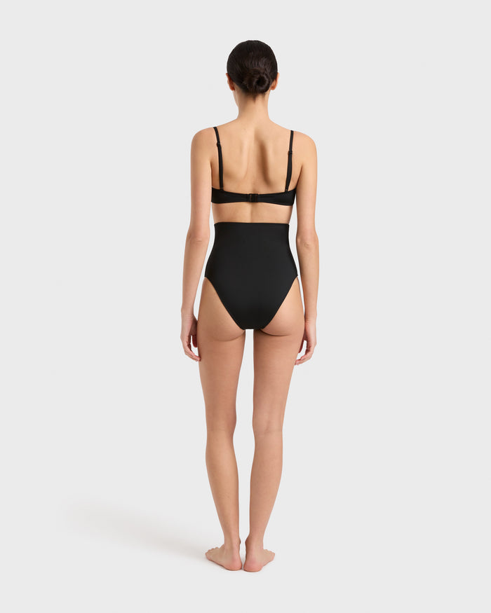 Bondi Born Lani Bikini Bottom - Black (Embodee™)