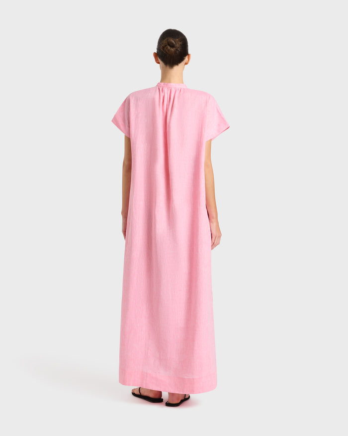 Bondi Born Leiden Caftan Dress - Pink