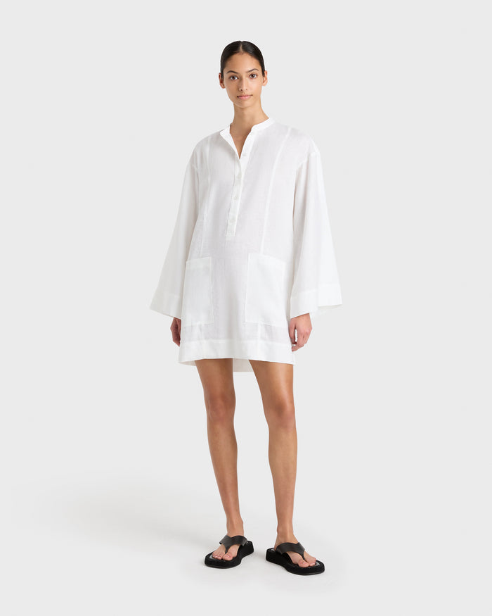 bondi born Leiden Tunic - White