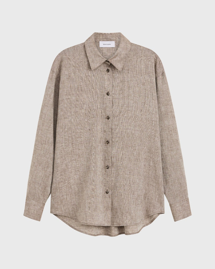 Bondi Born Leiden Universal Shirt - Sepia