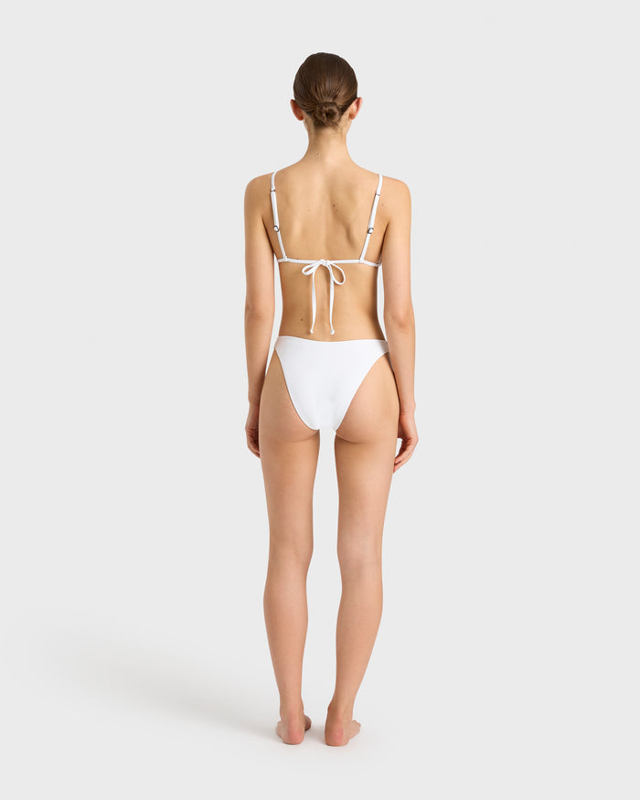 Bondi Born Leya Bikini Bottom - White (Embodee™)