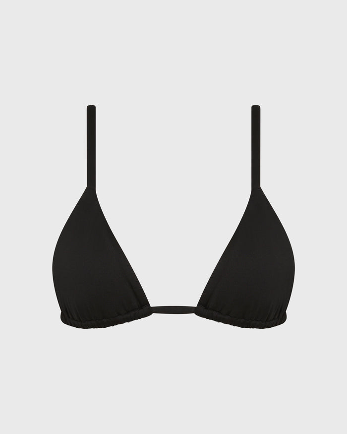 Bondi Born Lulu Bikini Top - Black (Embodee™)