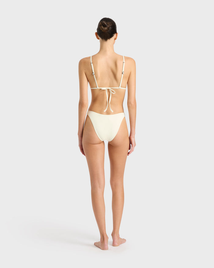 Bondi Born Lulu Bikini Top - Porcelain (Embodee™)