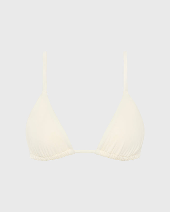 Bondi Born Lulu Bikini Top - Porcelain (Embodee™)