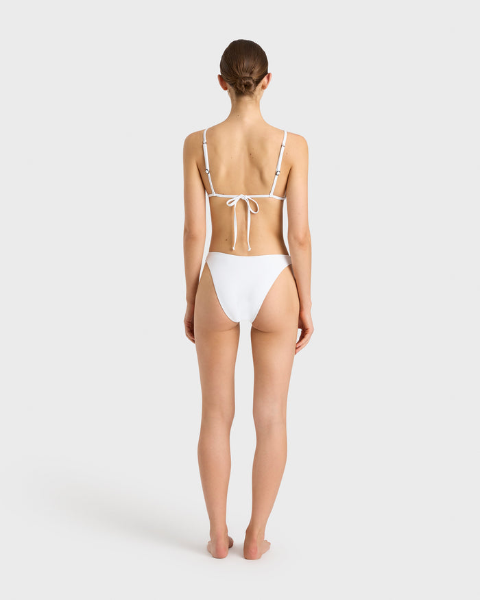 Bondi Born Lulu Bikini Top - White (Embodee™)