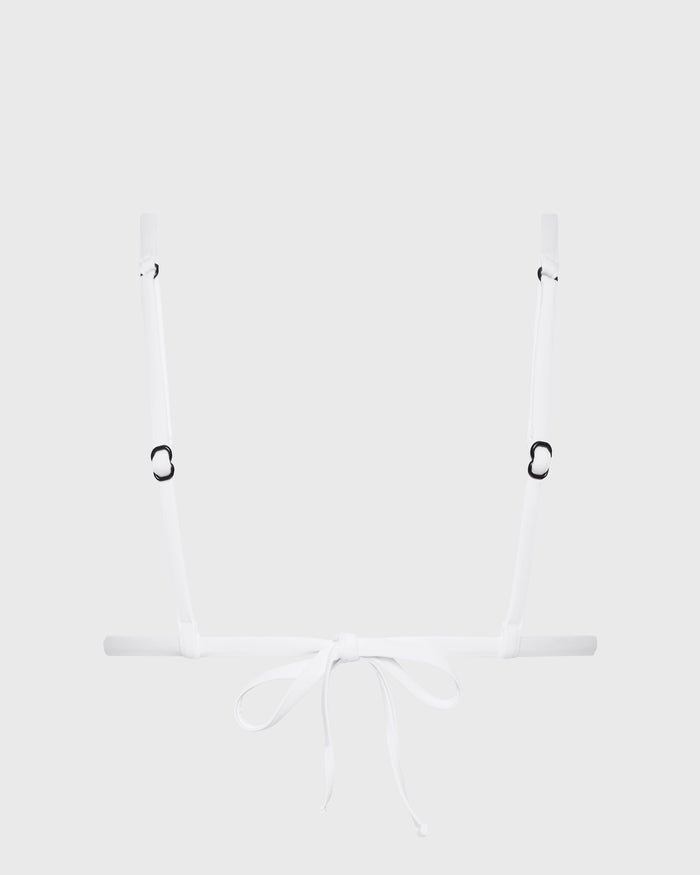 Bondi Born Lulu Bikini Top - White (Embodee™)