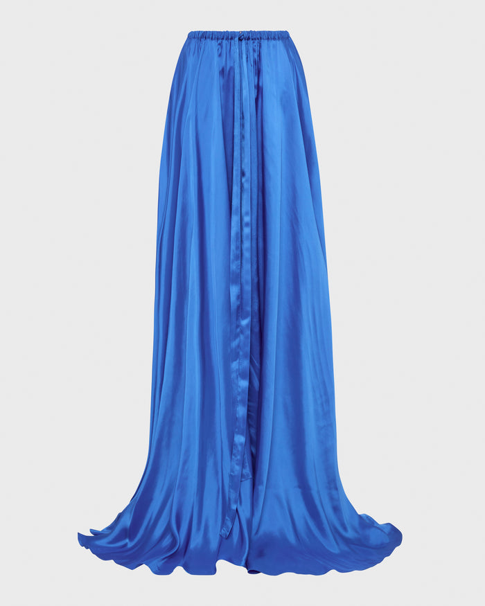 Bondi Born Marfa Maxi Circle Skirt - Cerulean